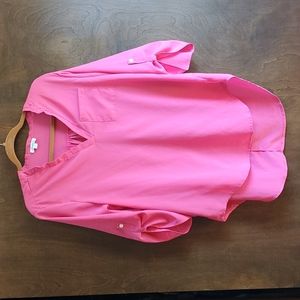 Hot Pink Blouse Large